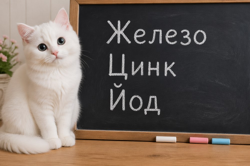 Минералы для кошек