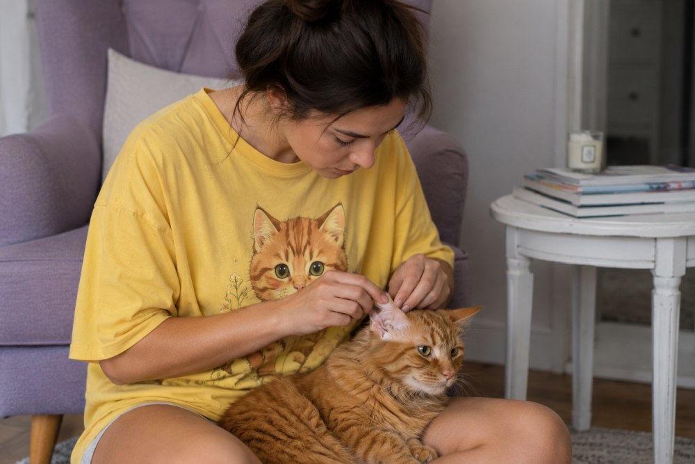 Инфекции уха у кошек